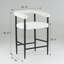 Ensemble de 2 tabourets de bar rembourrés Modern-1593851540