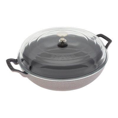 Braisers 3.5 L Cast Iron Round Heritage Braiser/Sauté Pan
