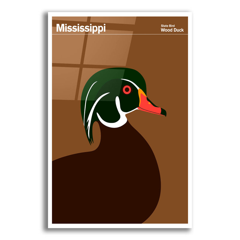 " State Posters MS " by Print Collection, 24" H x 16" W