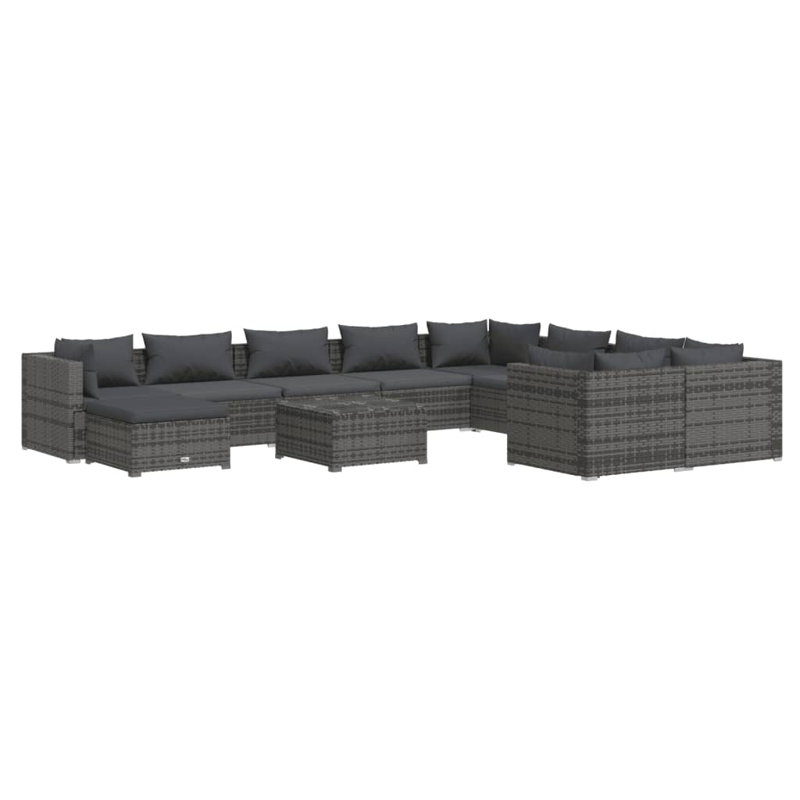 Ensemble modulaire de patio 23,6 po de large avec coussins