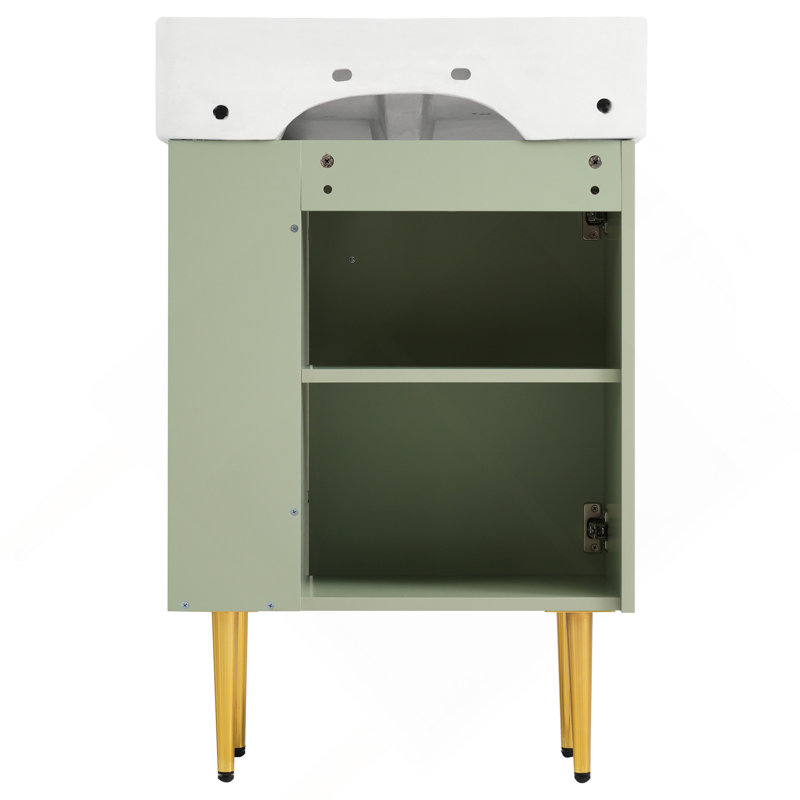 Armoire-meuble-lavabo 21,6 po