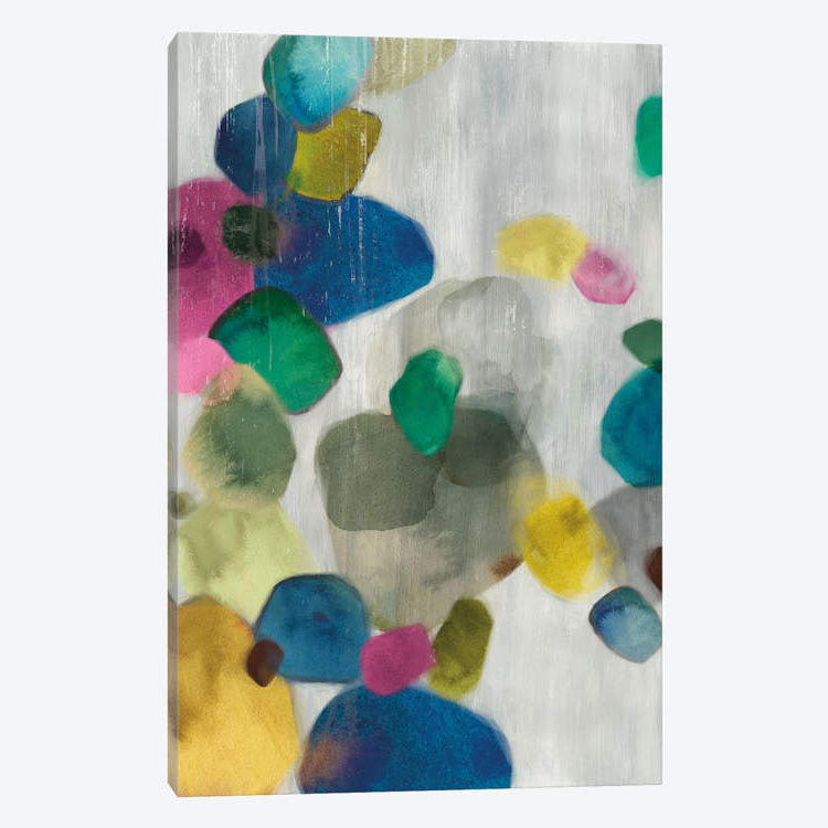 «Shadow Pebbles I», impression sur toile, H 26 po x l 18 po x P 1,5 po, Toile tendue, Pas de tapis