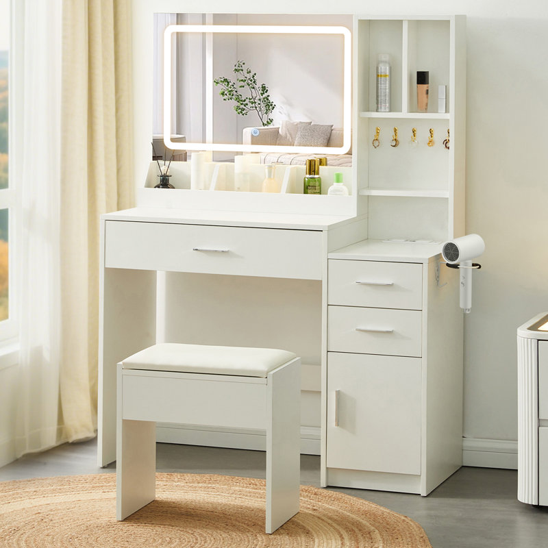 Dressing Table with Mirror
