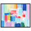 "Pastel Diamonds Canvas", art mural abstrait coloré par Art Remedy-104333972-104333976