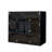 Black Glass Door Shoe Box Shoe Storage Cabinet  With RGB Led Light, Shoe Storage-1841871053