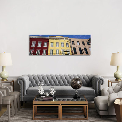 Low Angle View Of Buildings, French Market, French Quarter, New Orleans, Louisiana, USA by Panoramic Images - Wrapped Canvas Panoramic Print