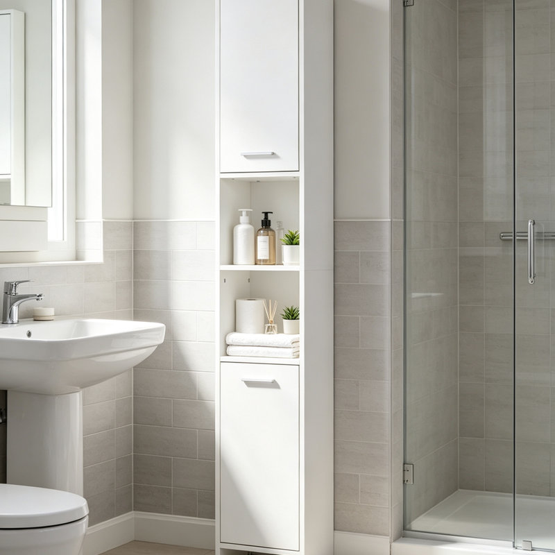Freestanding Bathroom Shelves