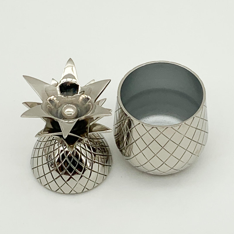 Nickel Pineapple Ice Bucket