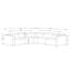 Canapé modulaire inclinable électrique Alaylah Wall-Hugger-24082865-24082864-12863540
