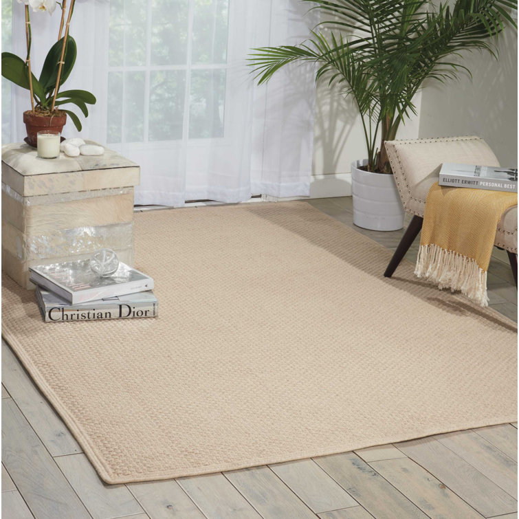 Tapis huître noué à la main Shetland
