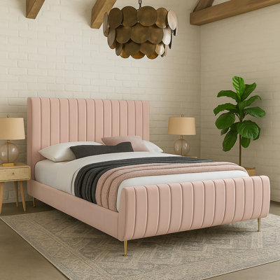 Upholstered Platform Bed