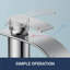 Robinet de salle de bains monotrou avec ensemble de drainage-81001760