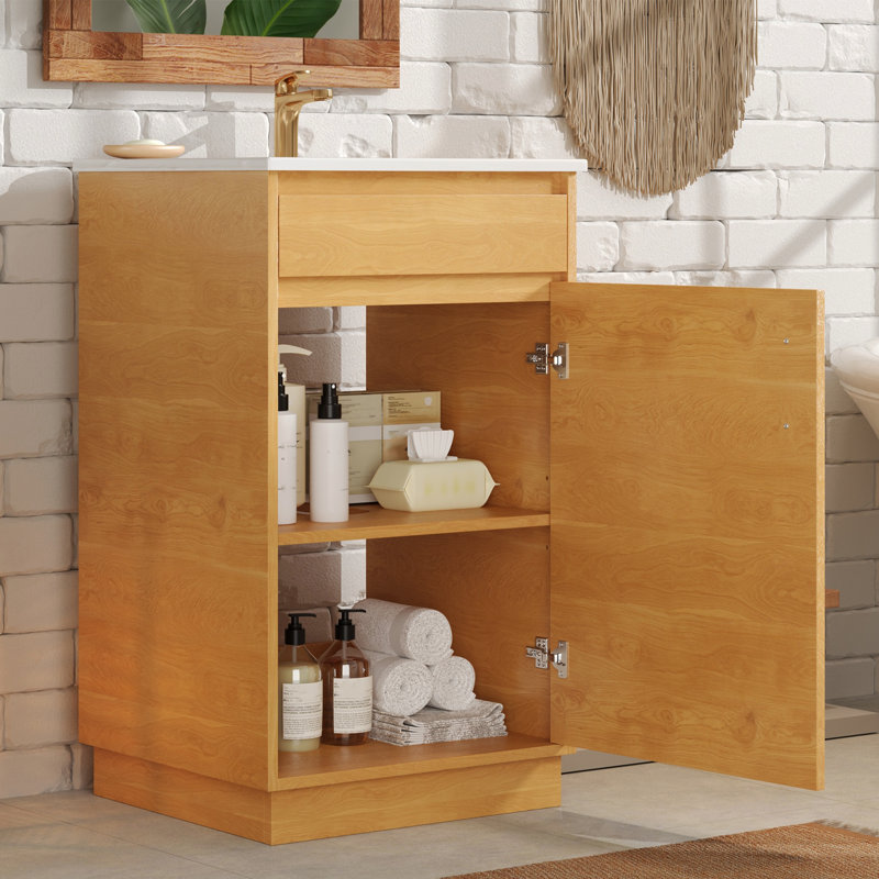 Meuble-lavabo sur pied 20 po Modern