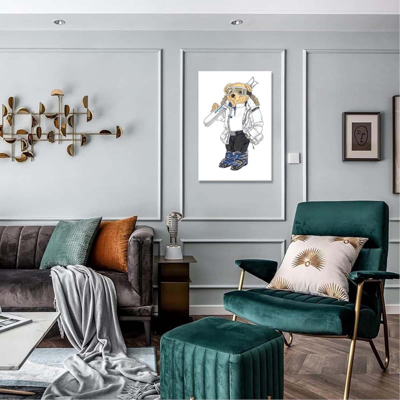1 Piece Wrapped Canvas Wall Art