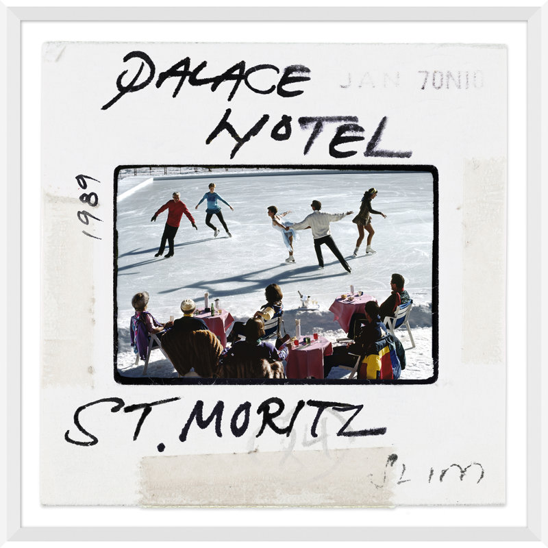 "Palace Hotel - Slide", January 1, 1989 Print by Slim Aarons
