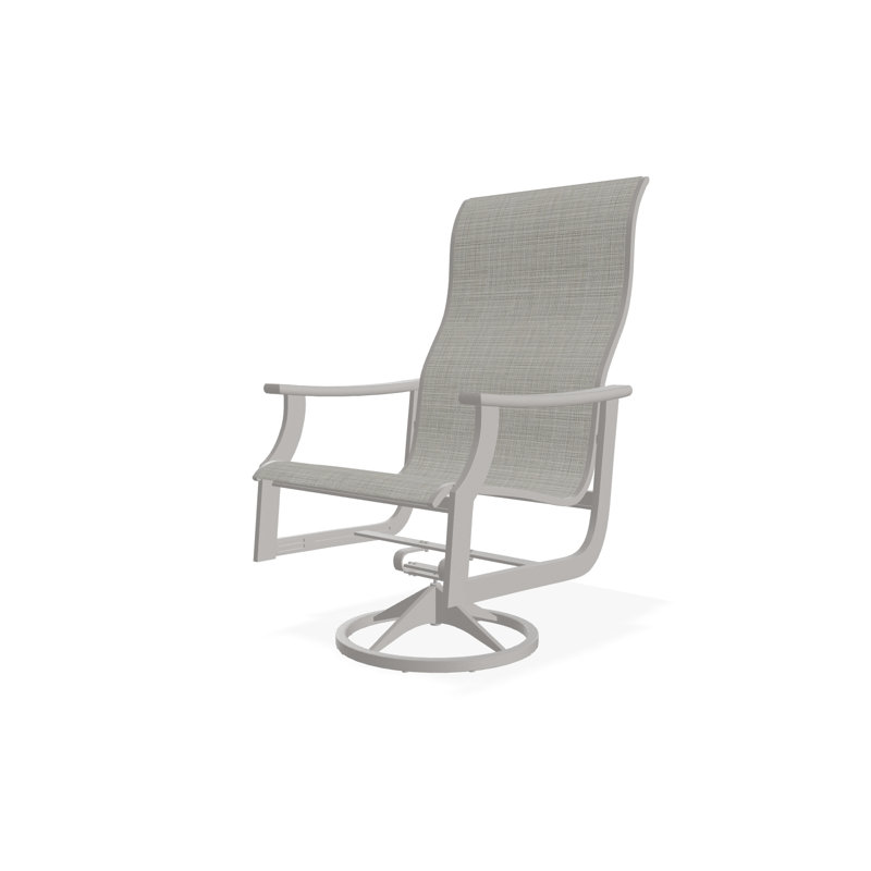 St. Catherine Polymer Outdoor Lounge Chair, Warm Gray, Harbor