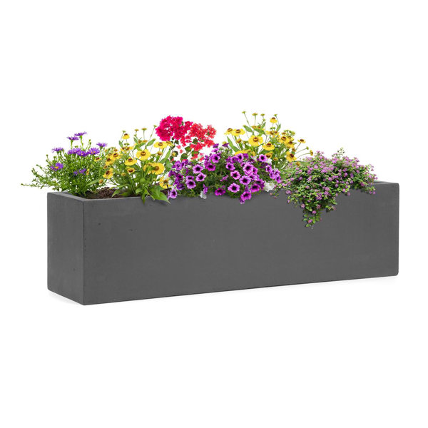 Blumfeldt Solidflor Composite Planter Box | Wayfair.co.uk