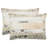 Ofelia Embroidered Feather Reversible Throw Pillow