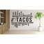 Adhésif décoratif tacos, autocollant mural restaurant, autocollant mural Burrito-1080766789-1080766813