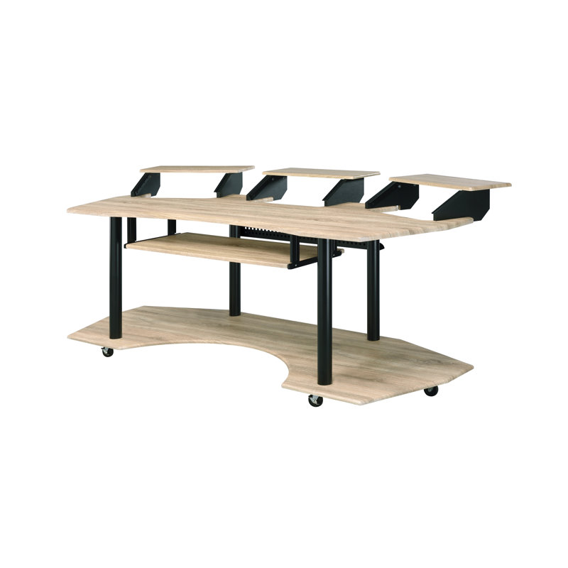 Bureau de studio d'enregistrement musical
