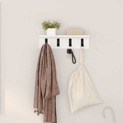 Wall-Mounted Coat Rack 40 X 10.5 X 10.5 Cm