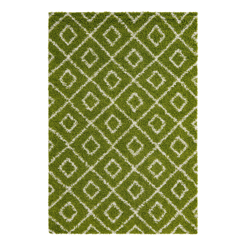 Geometric Indoor Rug, Rectangle 6' x 9'