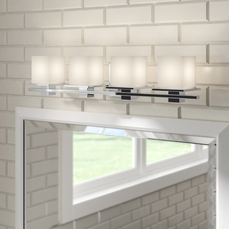 Macri 4 - Light Dimmable Vanity Light, Chrome