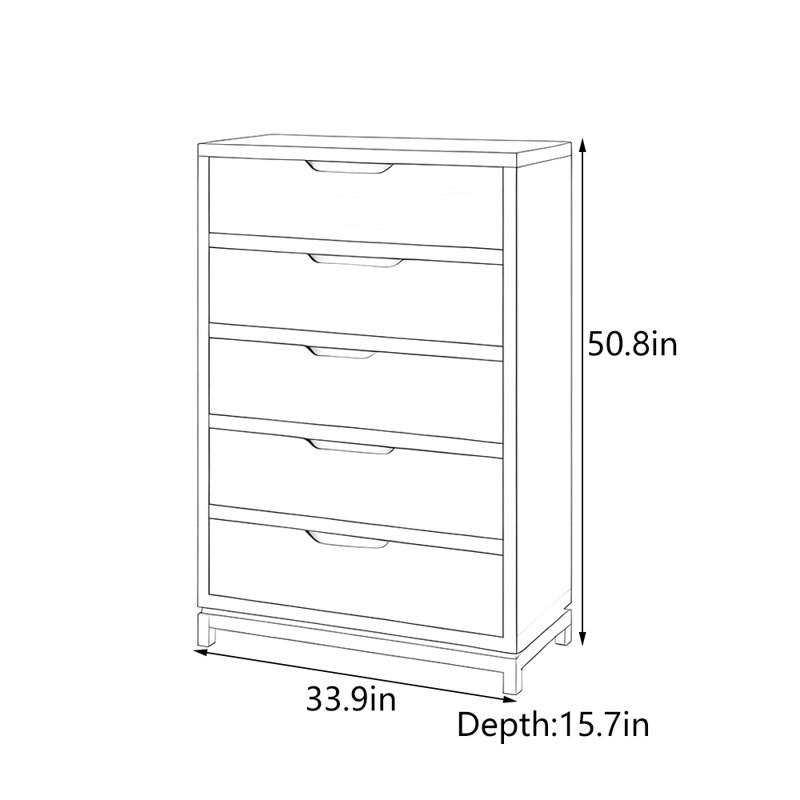Armoire d'entrée en bois massif de style Mid-Century, Black