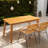 Patio Brown Wood Table-1476241738