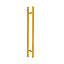 Poignée de porte longue, poignée d'entrée en forme de «H» carrée, acier inoxydable 304-109696705-109696710