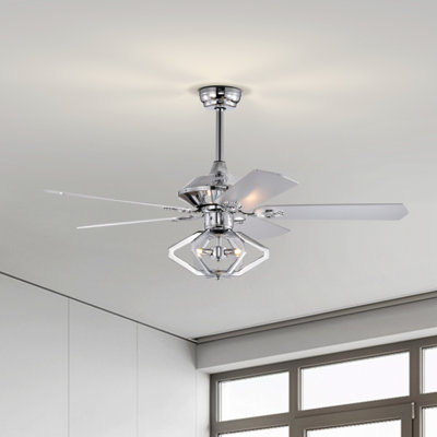 Ghavin 20.67'' Ceiling Fan with Light Kit