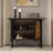 Retro Console Table With Cabinet