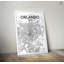 « orlando city map », reproduction d’impression sur affiche en tons-22633911