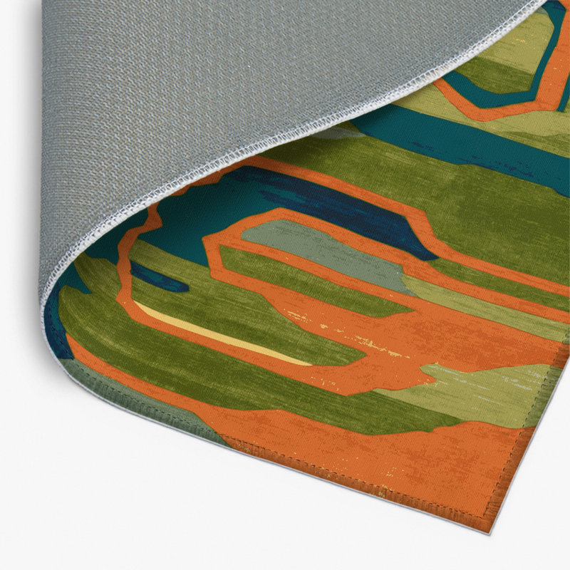 Tapis intérieur et extérieur Meadow Rush, Rectangulaire 3 pi x 5 pi
