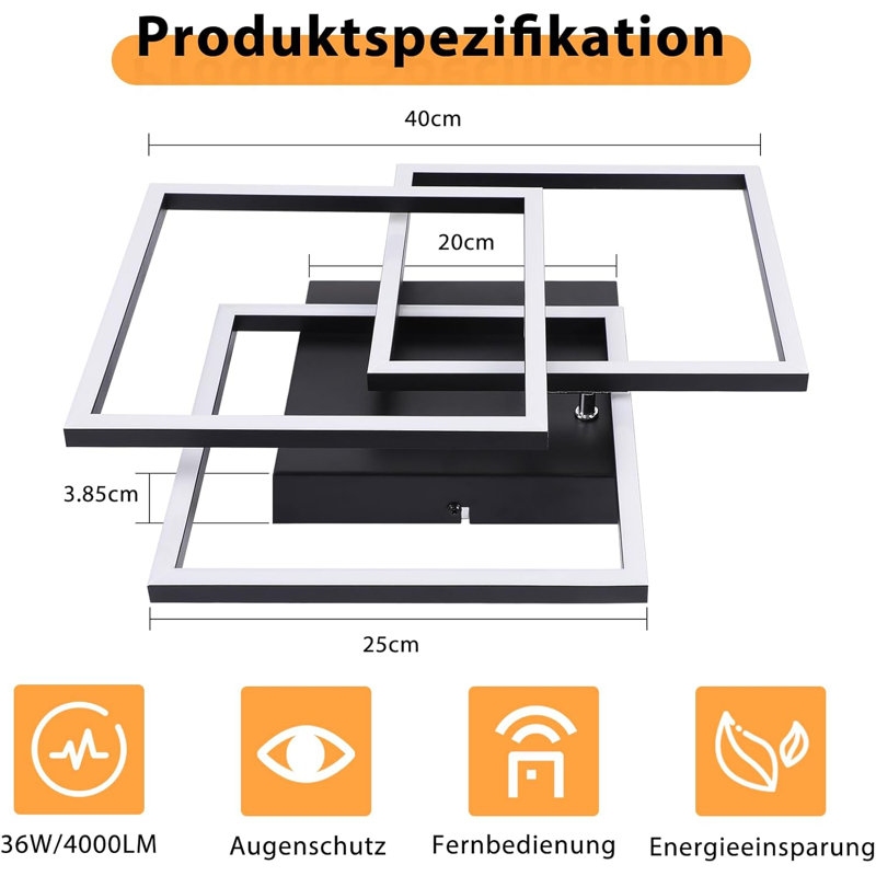 LED Semi Flush Mount