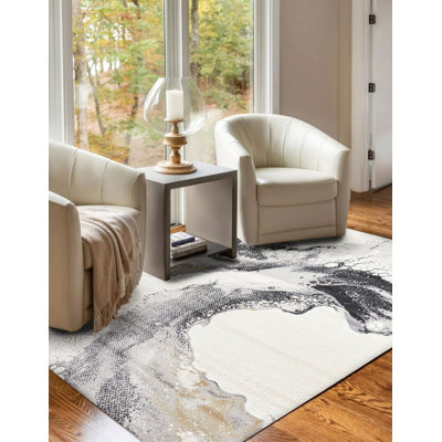 Bloom Ivory Rug 5'0" x 8'0"