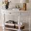 Console demi-lune en bois massif avec tiroir et tablette-1361520914-1361520924-1361520926