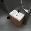 Ensemble de meuble-lavabo 30 po avec lavabo simple, meuble-lavabo de salle de bain encastré moderne avec double tiroir, meuble-lavabo de salle de bain autoportant-852784205