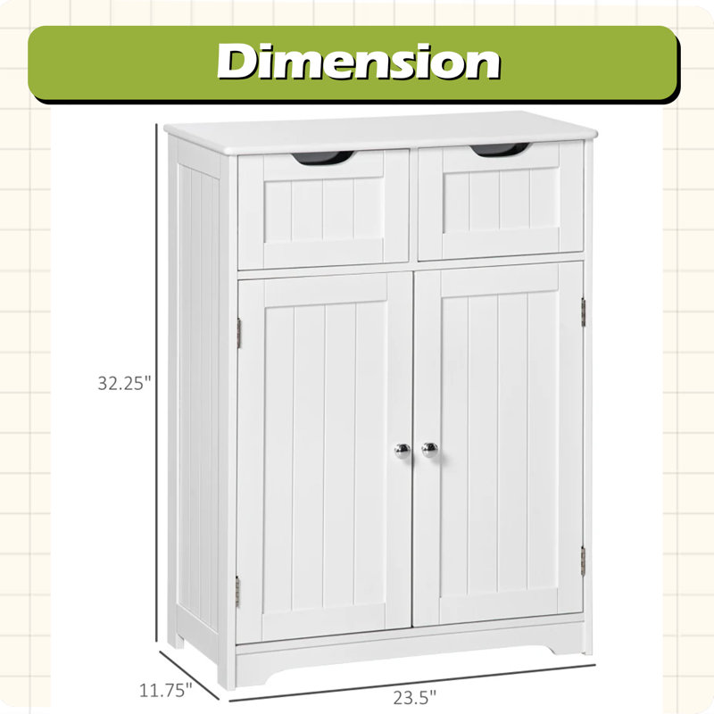 Armoire de plancher surélevée