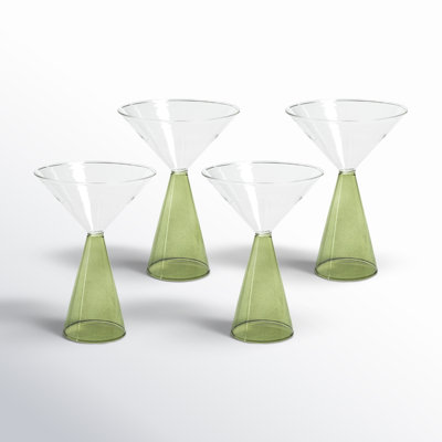 Monticello Martini Glasses