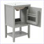 Meuble-lavabo moderne avec lavabo et porte à fermeture douce-102422844