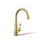 Simplice Single-Handle Bar Sink Faucet, Secondary Faucet with High-Arch Swing Spout-1716191638