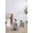 13X13x18" Ceramic Garden Stool