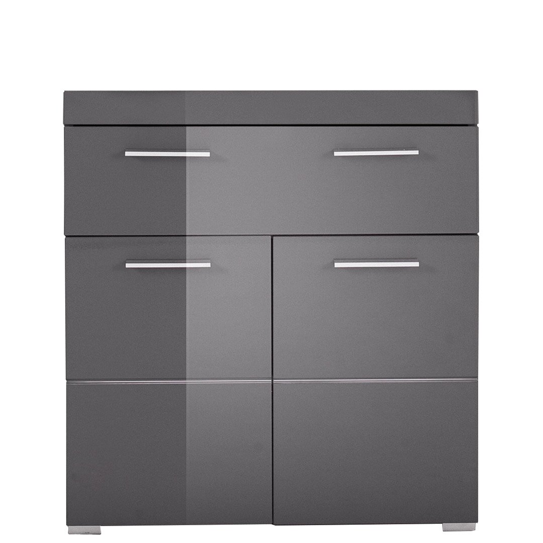 73 cm x 79 cm freistehender Badschrank