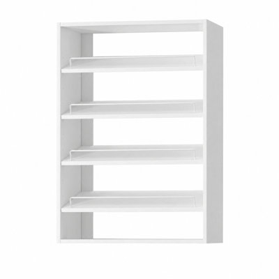19.5" W Modular Closet System Shoe Shelf Tower Unit