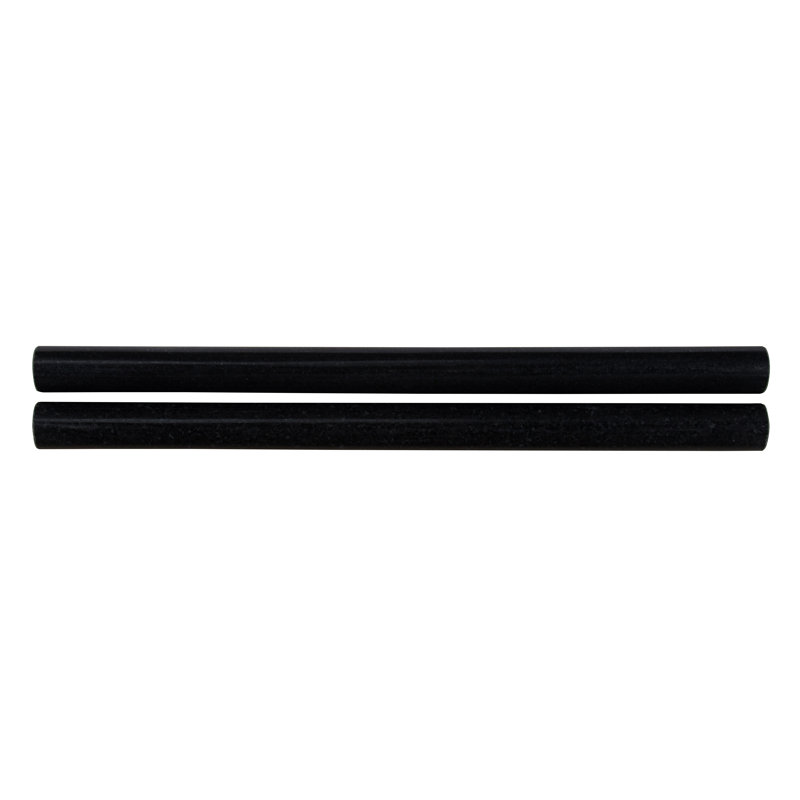 12" Black Polished Granite Bullnose Tile Trim