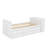 Twin Multifunctional Wood Platform Bed With Desk And Storage Shelf-117355629