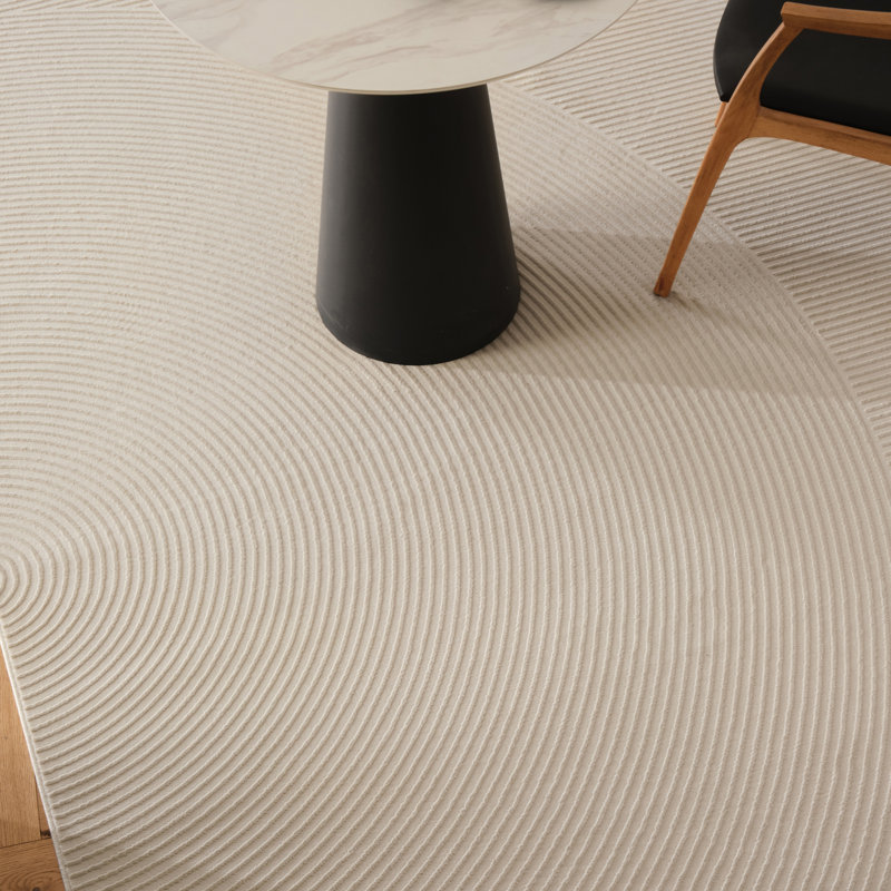 Record Washable Rug, Rectangle 7'10" x 10'