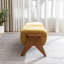 Chenille Upholstered Bench-1511173429