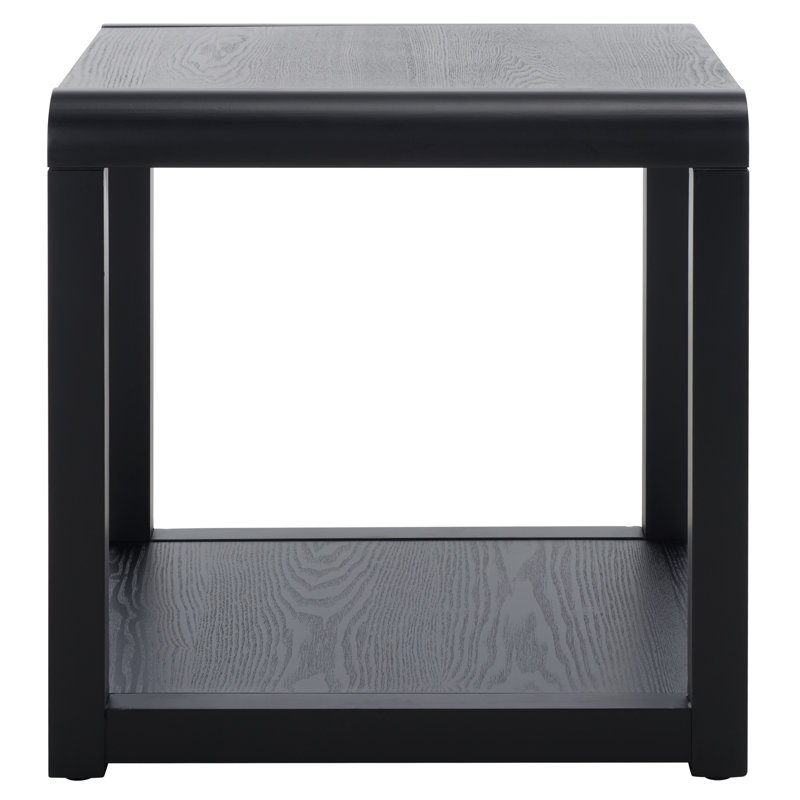 Merauke 2 Tier Side Table, Black